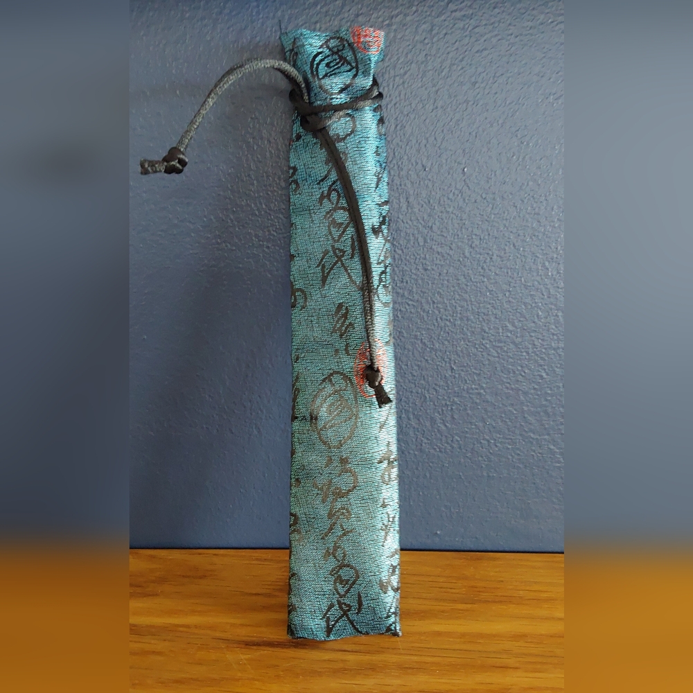 PEACOCK HAND MADE FOLDABLE HAND FAN - Picture 4 of 5